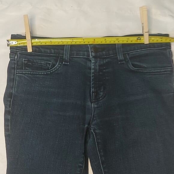 J Brand Pencil Leg Jeans No Size Tag Classic Casual Preppy Festival Rocker - Picture 7 of 12